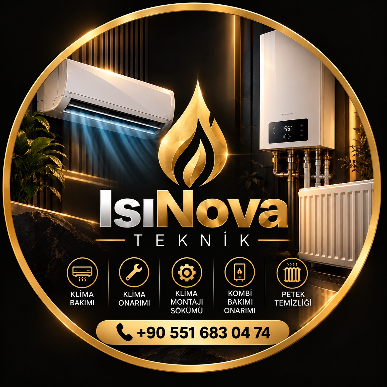 IsıNova Teknik logo